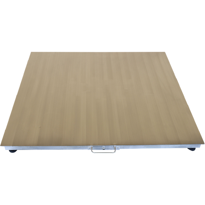 Liberty LS-800-SS-LT-2X2 NTEP Certified (Legal For Trade) Lift Up Washdown Floor Scale | 24" x 24" | Capacity of 1,000 lbs, 2,500 lbs, 5,000 lbs & 10,000 lbs