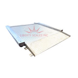 Liberty LS-917-SS-R Premium Stainless Steel Drum Scale 2.5' x 2.5' (30' x 30') | 3' x 3' (36' x 36')| 4' x 4' (48' x 48')