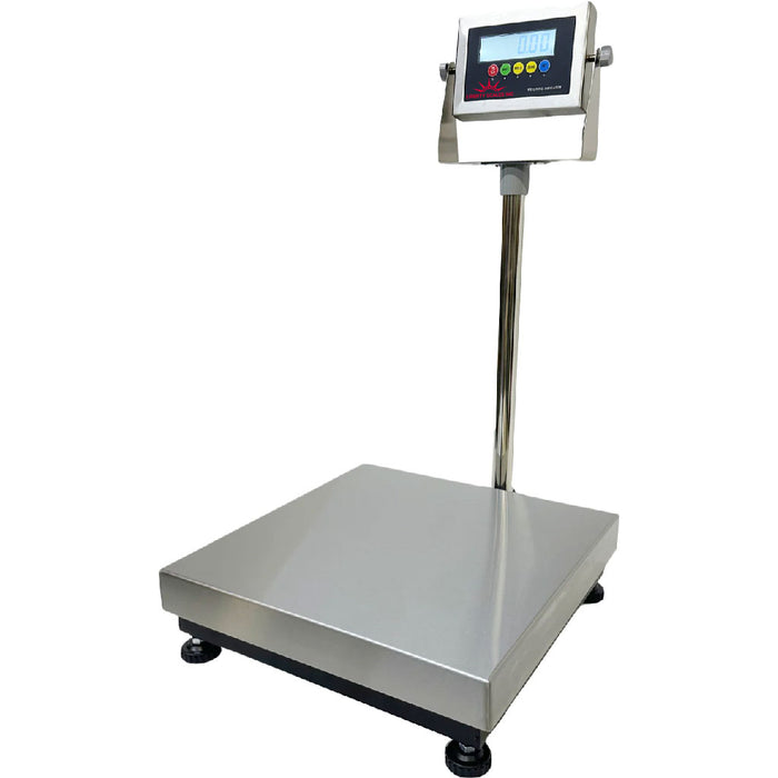 Liberty LS-916-18x18 Industrial portable bench scale Stainless steel with 600 lb capacity & .05 lb Accuracy