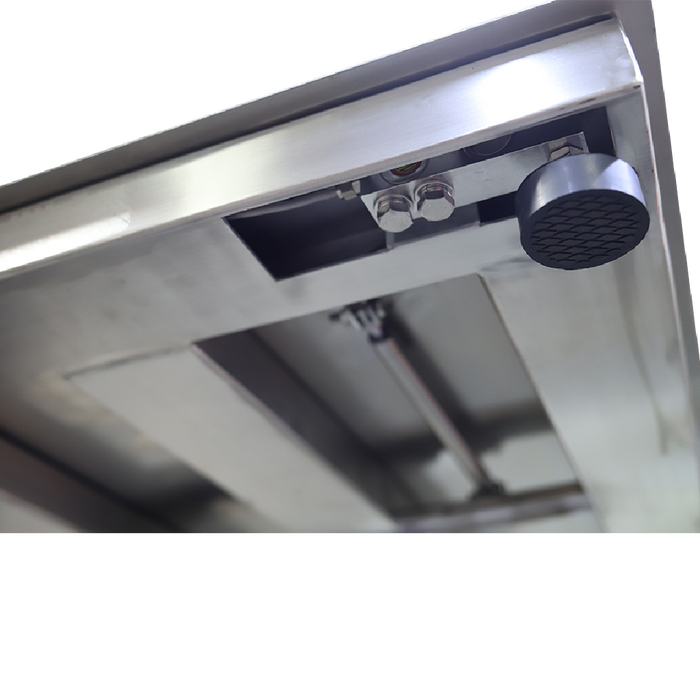 Liberty LS-800-SS-LT-6X6 NTEP Certified (Legal For Trade) Lift Up Washdown Floor Scale | 72" x 72" | Capacity of 1,000 lbs, 2,500 lbs, 5,000 lbs, 10,000 lbs & 20,000 lbs