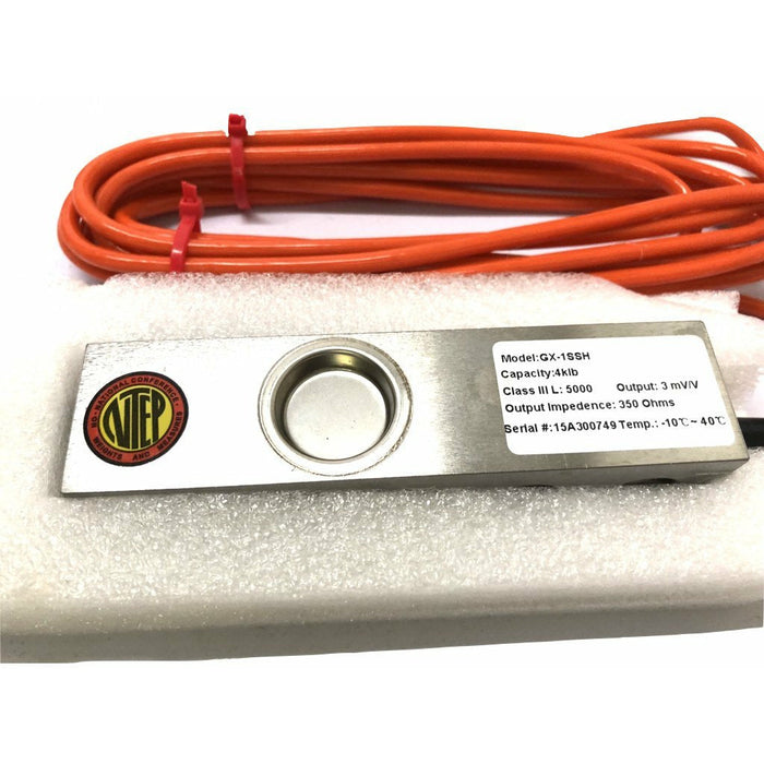 GX-1-4k lb NTEP Shear Beam Load Cell Sensors for Platform Floor Scale with Feet & Spacers - SellEton Scales