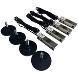 LS-818-5klb-4R Shear beam load cell kit ( 1/2" 20 UNF Thread with 4" Diameter Feet )