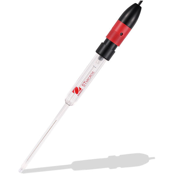 Ohaus 80 mm x 5 mm Starter Electrodes STMICRO5, 0.00 – 14 pH