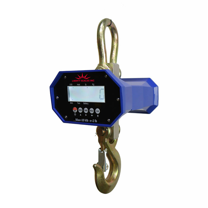 crane weight scale with lcd display side view