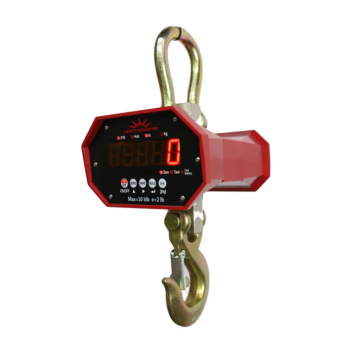 LED display crane digital scale 10000 lbs