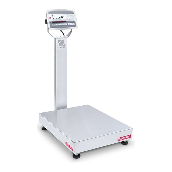 Ohaus Defender Bench Scales D52XW250WTX7, Legal for Trade, 500 lbs x 0.1 lb