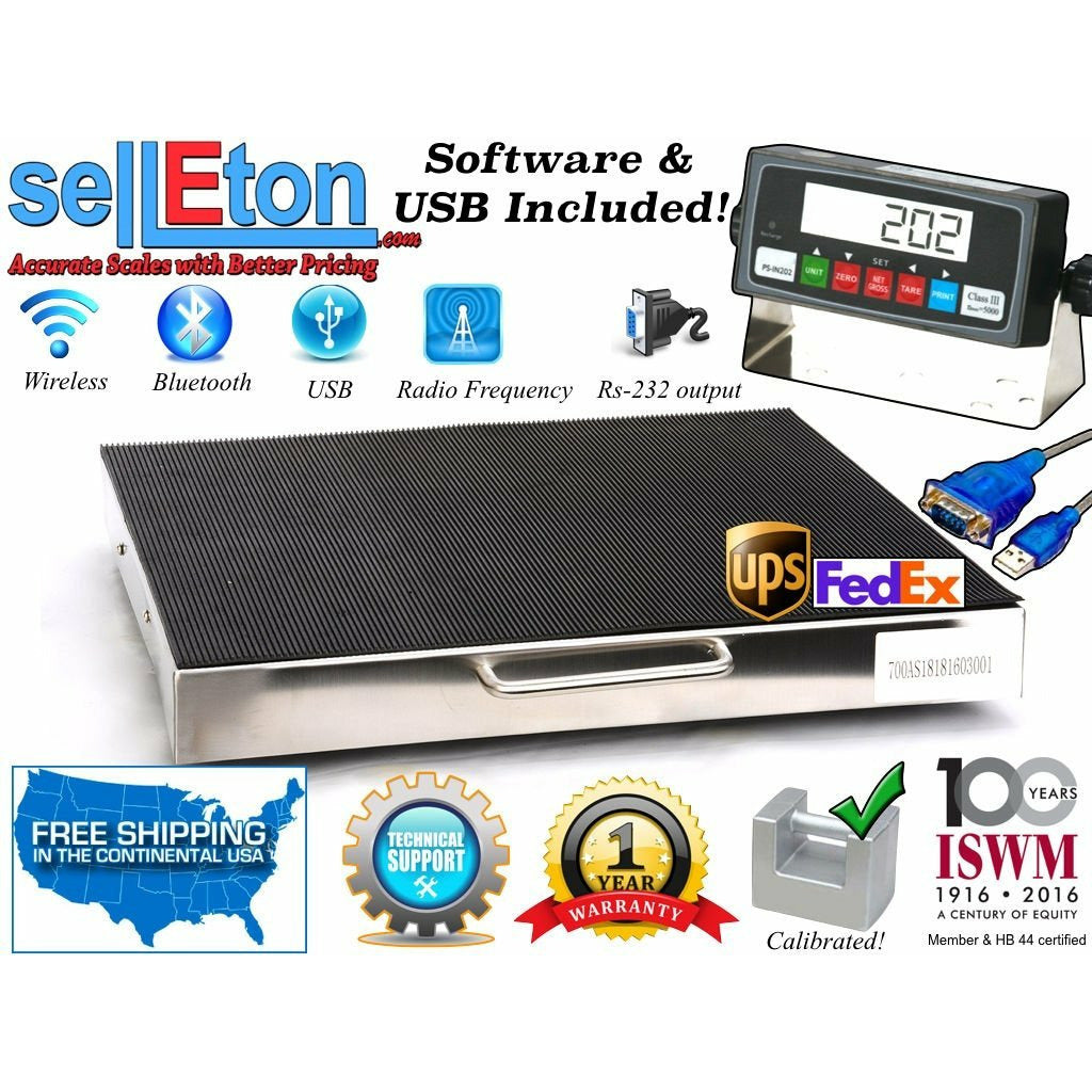 Liberty Multi-Purpose Smart Shipping Scale / Fed Ex & UPS ready/ table top 700 x .1 lb
