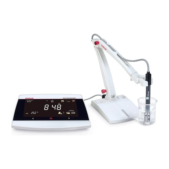 Ohaus AQUASEARCHER Conductivity Bench Meter AB33EC-F, ± 0.5 % Reading ± 2 LSD