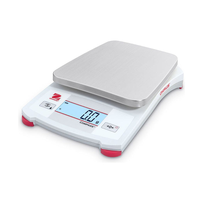 Ohaus 5.6"x5" CX Series Portable Balances CX1201 1200g x 0.1 g