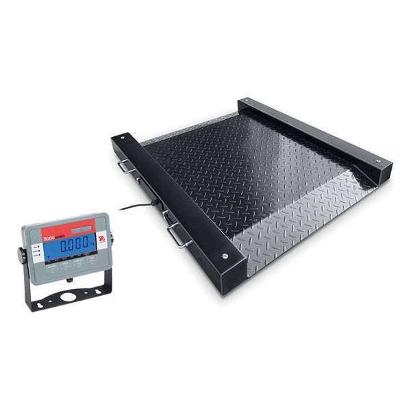 Ohaus 36"x36" Floor Scale, DFD32M1000ER 1000lbx500kg