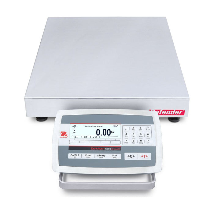 Ohaus 18"x18" Bench Scale, D52XW50RQL5 100lb x 50kg