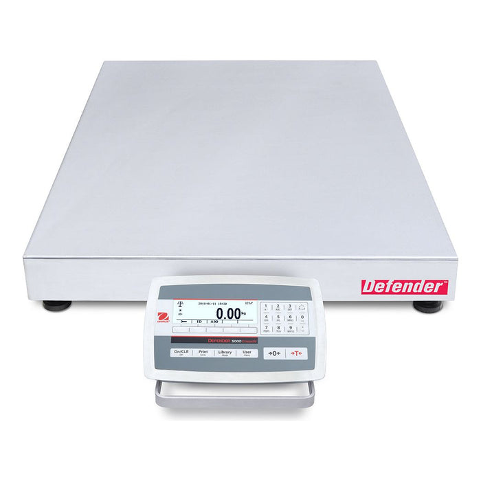 Ohaus 24"x24" Bench Scale, D52XW50RQV5 100lb x 50kg