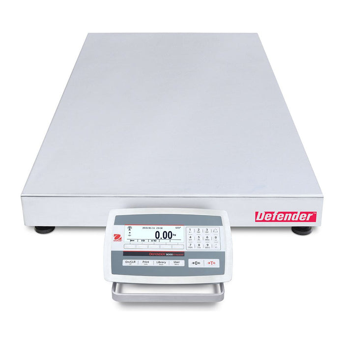 Ohaus 31.5"x 23.6" Bench Scale, D52XW125RTV5 250lb x 125kg