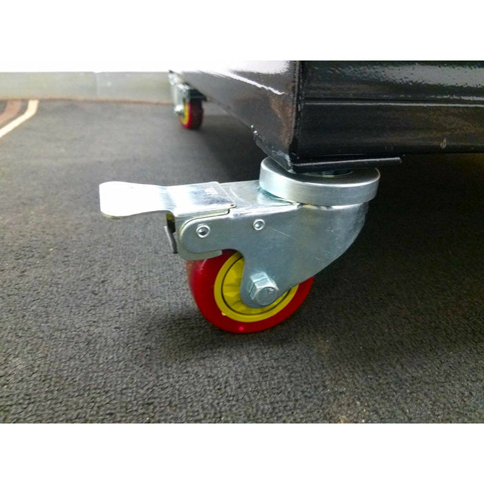 LS-B800  22" x 32" Platform 800 lbs x 0.05  Bench Scale | Lockable Casters