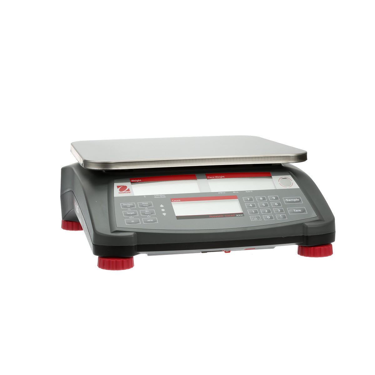 Ohaus 8.9" x 11.8" Ranger 3000 R31P30 Stainless Steel Legal For Trade , 60 lbs x 0.02 lb