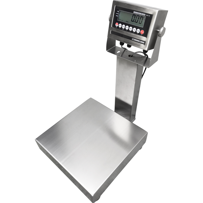 LS-915-SS NTEP / Legal for trade Stainless Steel Wash-down Bench Scale with Free Software!