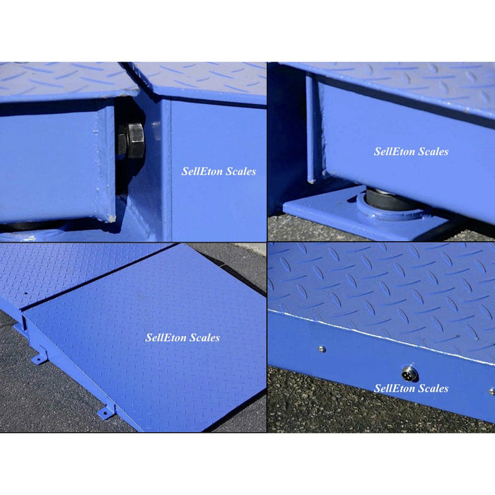 Liberty LS-60KX Heavy Duty 7' Truck Axle Scale with 60,000 lbs capacity