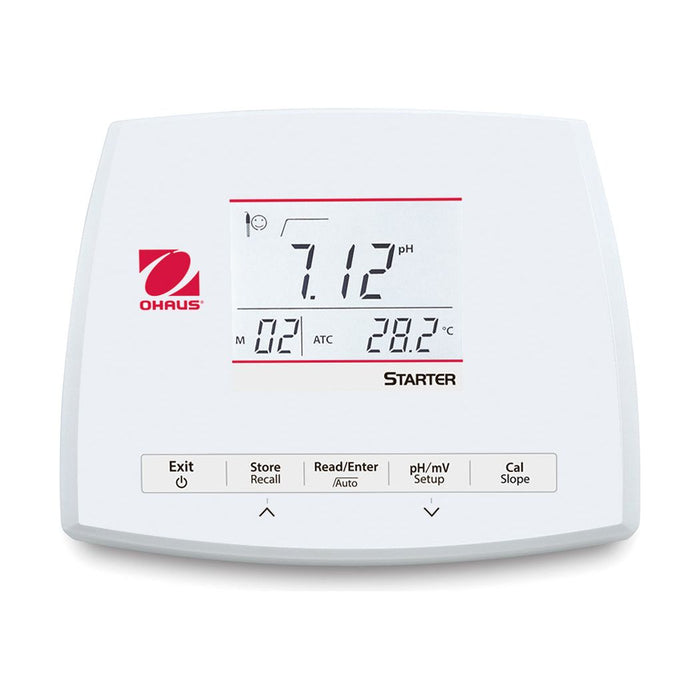Ohaus Starter pH Bench Meter ST2200-B, 0 – 100°C;0.00 – 14.00 pH;-1999 – 1999 mV