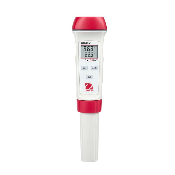 Ohaus Starter Pen Meter ST20M-C, 0.0 – 99.0 °C;0.00 – 14 pH, ± 0.05 pH