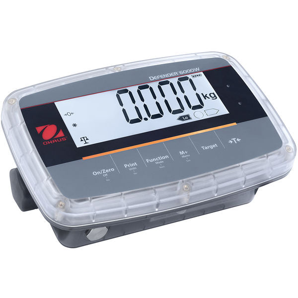 Ohaus Defender 6000 Washdown Indicator i-DT61PW Front Installation, 75000