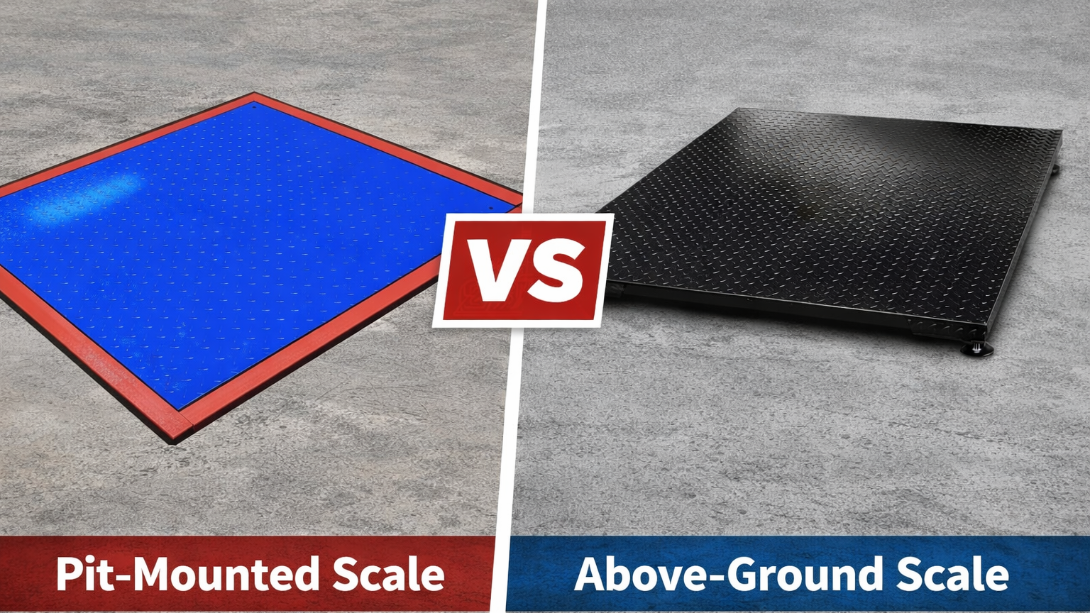 Pit-Mounted Scale vs Above-Ground Scale