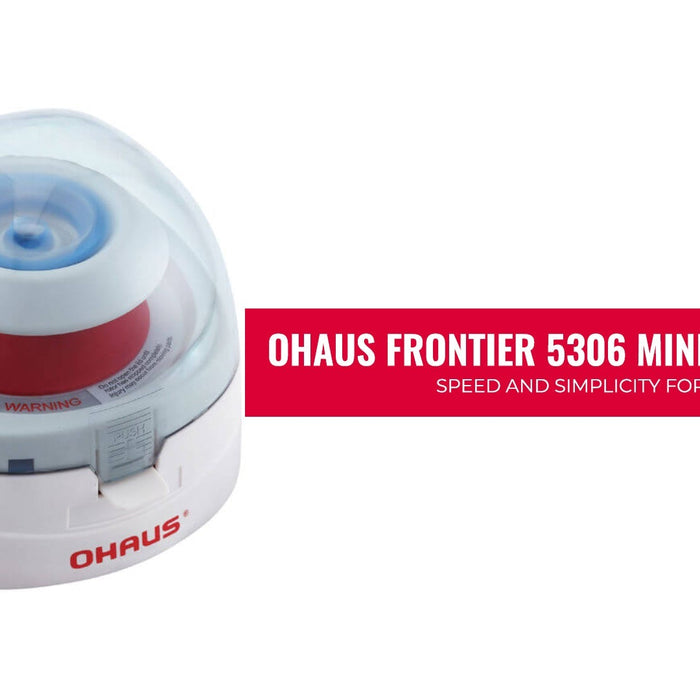 Ohaus Frontier 5306 Mini Centrifuge: Speed and Simplicity for Liquid Separation