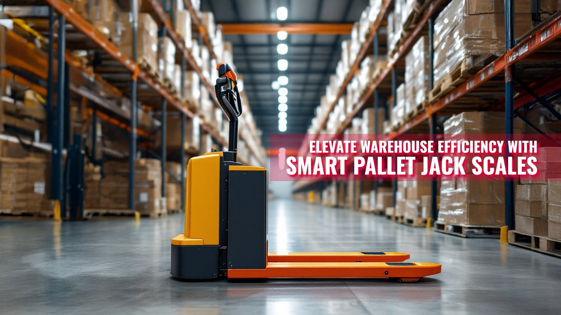 Elevate Warehouse Efficiency with Smart Pallet Jack Scales