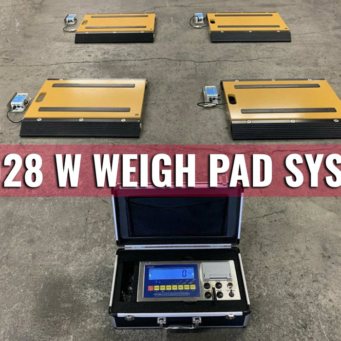 How to Use the LS 928 W Weigh Pad System for Accurate Axle Weighing