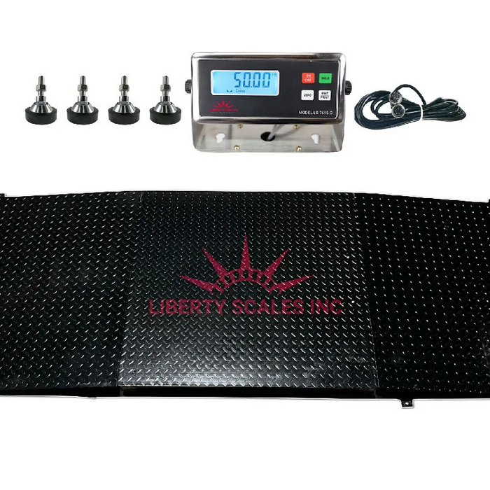 Floor Scale with Ramp