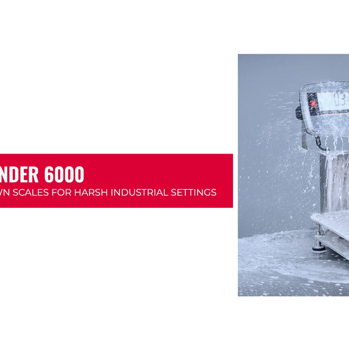 Ohaus Defender 6000: Rugged Washdown Scales for Harsh Industrial Settings