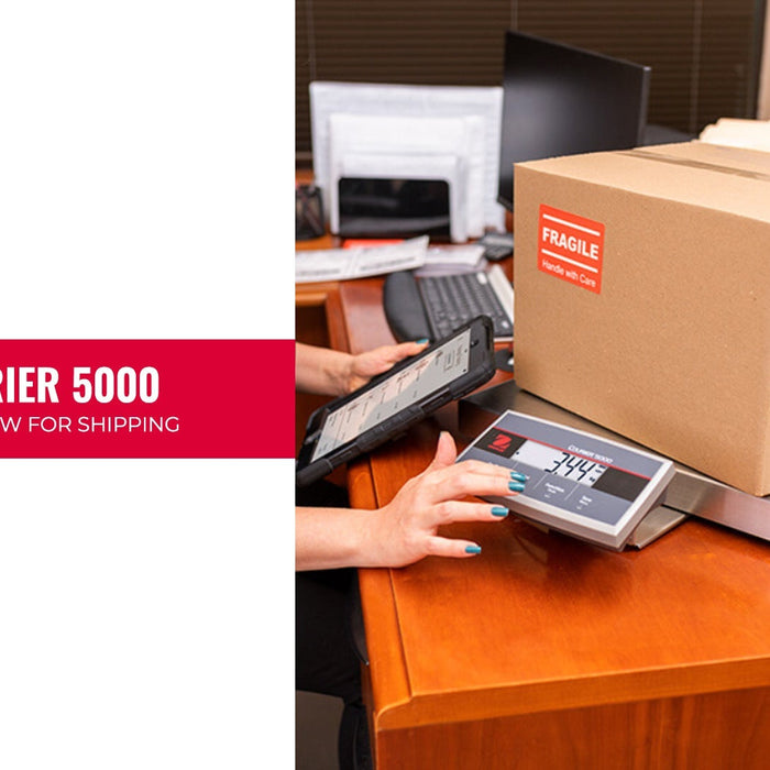 Maximize Workflow with the Ohaus Courier 5000 for Shipping