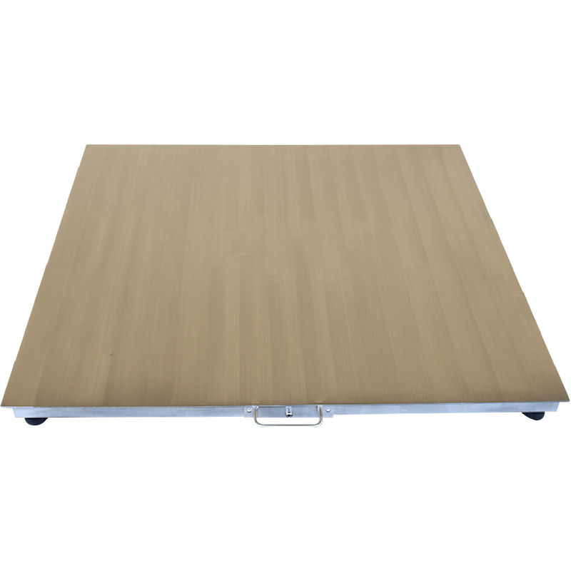 Liberty LS-800-SS-LT-7X7 NTEP Certified (Legal For Trade) Lift Up Washdown Floor Scale | 84" x 84" | Capacity of 1,000 lbs, 2,500 lbs, 5,000 lbs, 10,000 lbs & 20,000 lbs