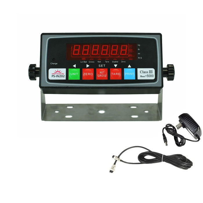 Liberty PS-IN202 LED or LCD Scale Indicator with 4+4 Cable package