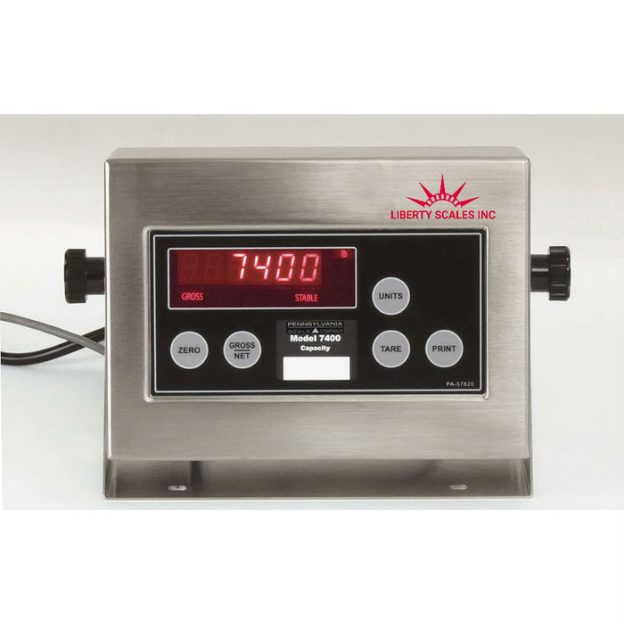 Liberty 7400 Pennsylvania Scale Digital Indicator Series