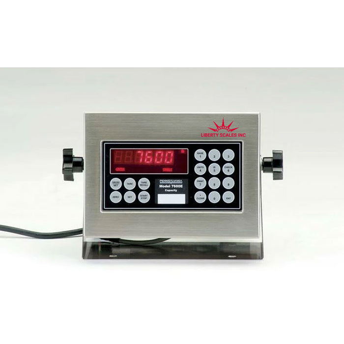 Liberty 7600 E Pennsylvania Scale Digital Indicator Series