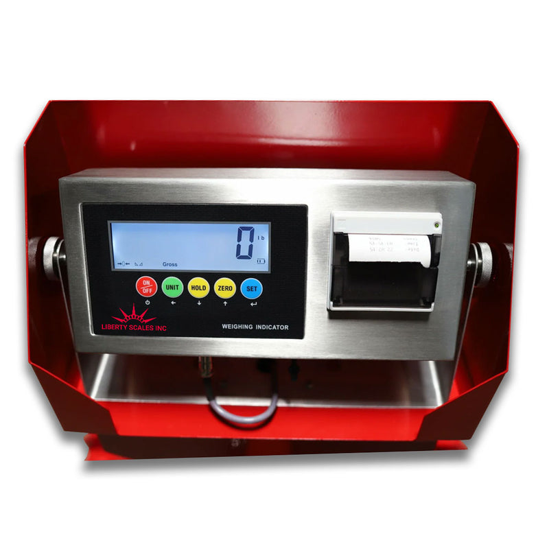 Liberty LS-5000-PJP Pallet Jack Scale with Built-in Printer l 5000 lb Capacity