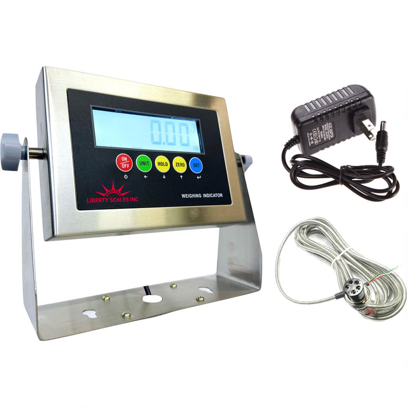 Liberty LS-7512-SS-C Stainless steel Indicator for bench or floor scale