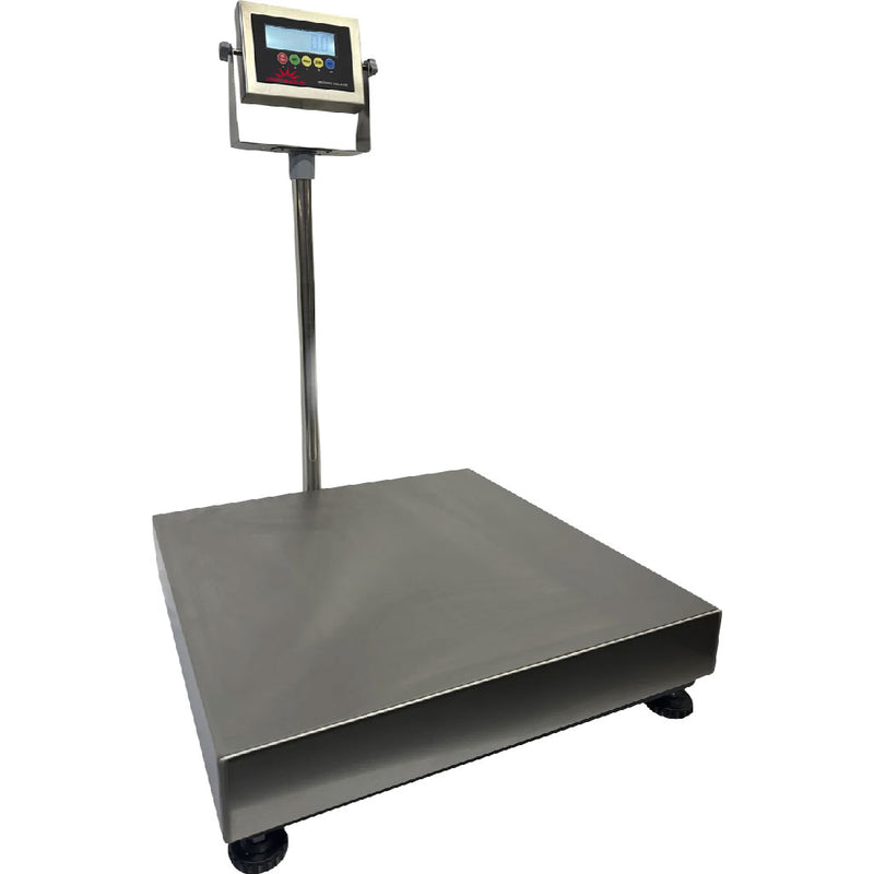 Liberty LS-916-24x24 Industrial bench scale, easy to clean Stainless steel indicator & platter 1000 lb Capacity