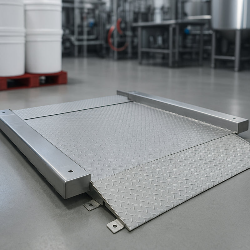 Liberty LS-917-SS-R Premium Stainless Steel Drum Scale 2.5' x 2.5' (30' x 30') | 3' x 3' (36' x 36')| 4' x 4' (48' x 48')