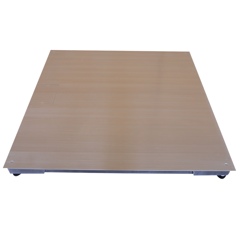 Liberty LS-800-SS-5X5 NTEP Certified (Legal For Trade) Washdown Floor Scale | 60" x 60" | Capacity of 1,000 lbs, 2,500 lbs, 5,000 lbs, 10,000 lbs & 20,000lbs