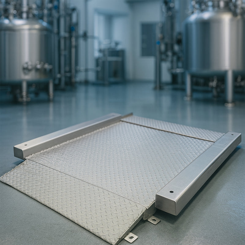 Liberty LS-917-SS-R Premium Stainless Steel Drum Scale 2.5' x 2.5' (30' x 30') | 3' x 3' (36' x 36')| 4' x 4' (48' x 48')