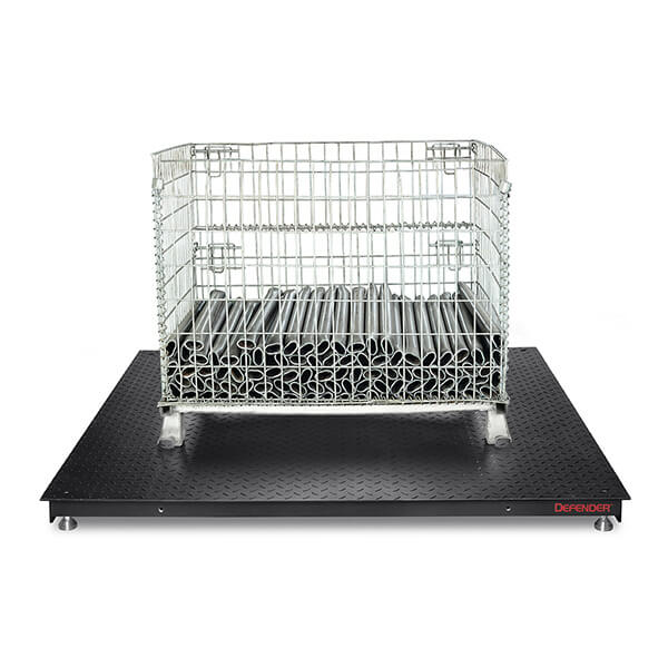 Ohaus 36"x 36" Floor Scales with Stainless Steel Indicator i-DF52XW2500B1R 2,500 lb x 0.5 lb