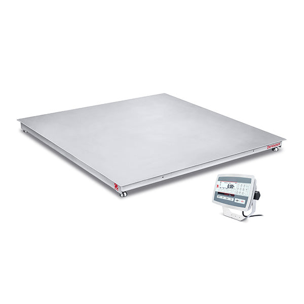 Ohaus 48"x 48" Washdown Floor Scales i-DF52XW2500C1L 2,500 lb x 0.5 lb