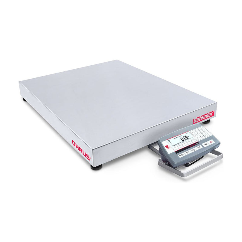 Ohaus 18"x 18" Bench Scale, D52P50RQL5 100lb x 0.02lb
