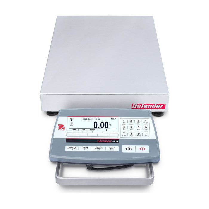 Ohaus 14"x 12" Bench Scale, D52P25RTR5 50lb x 0.01kg