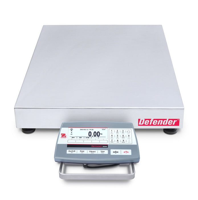 Ohaus 24"x 18" Bench Scale, D52P250RTX5 500lb x 0.1lb