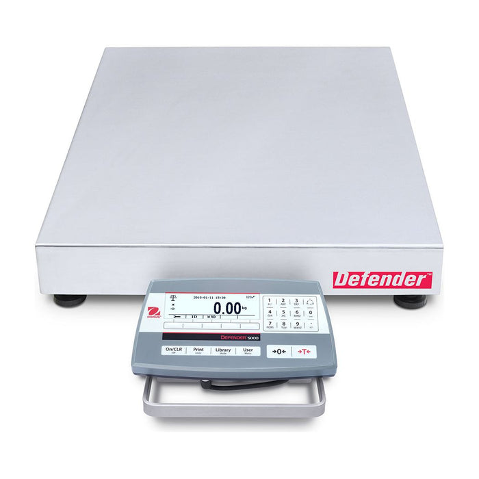Ohaus 24"x 18" Bench Scale, D52P250RTX5 500lb x 0.1lb