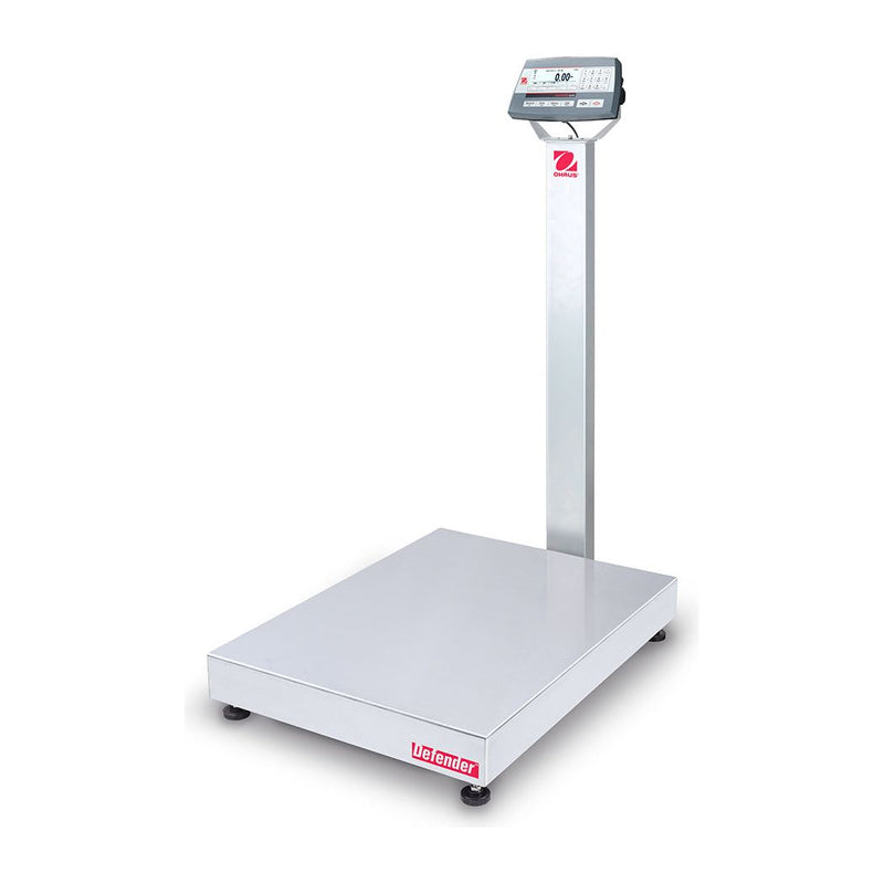 Ohaus 18"x 18" Bench Scale,  D52P125RQL2 250 lb x 0.05 lb