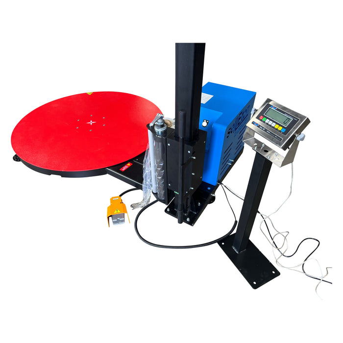 Liberty LS-7100-W60 Turntable Pallet Wrapping Machine with built-in Scale 3500 lb Capacity