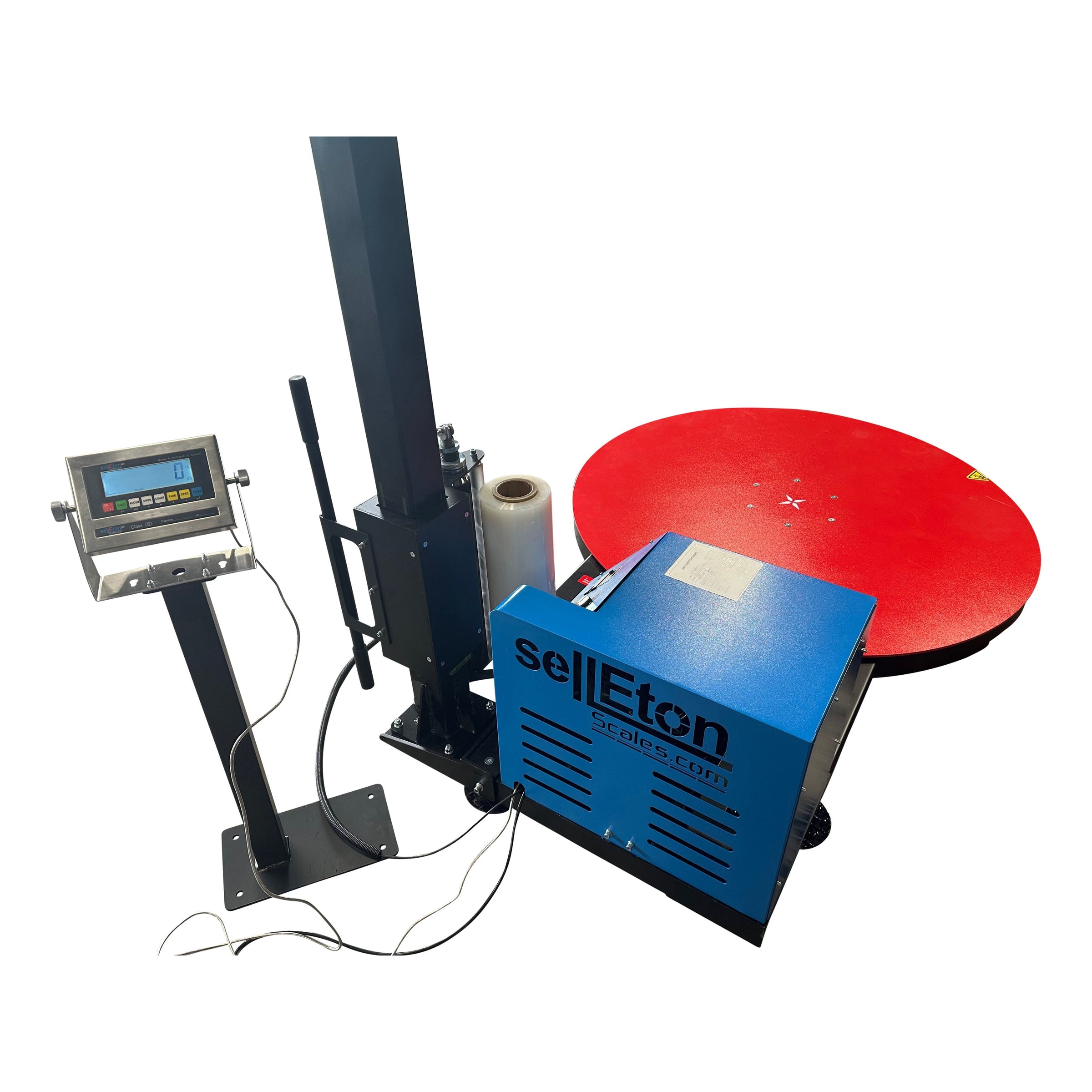 Liberty LS-7100-W60 Turntable Pallet Wrapping Machine with built-in Sc ...
